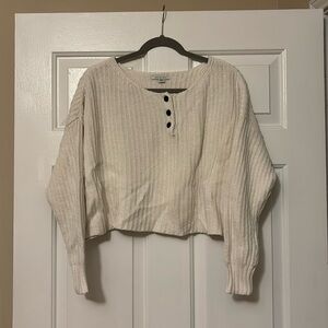 American Eagle Cream Sweater